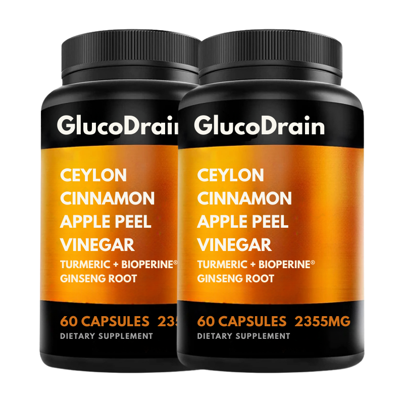 GlucoDrain - 6 Bottles
